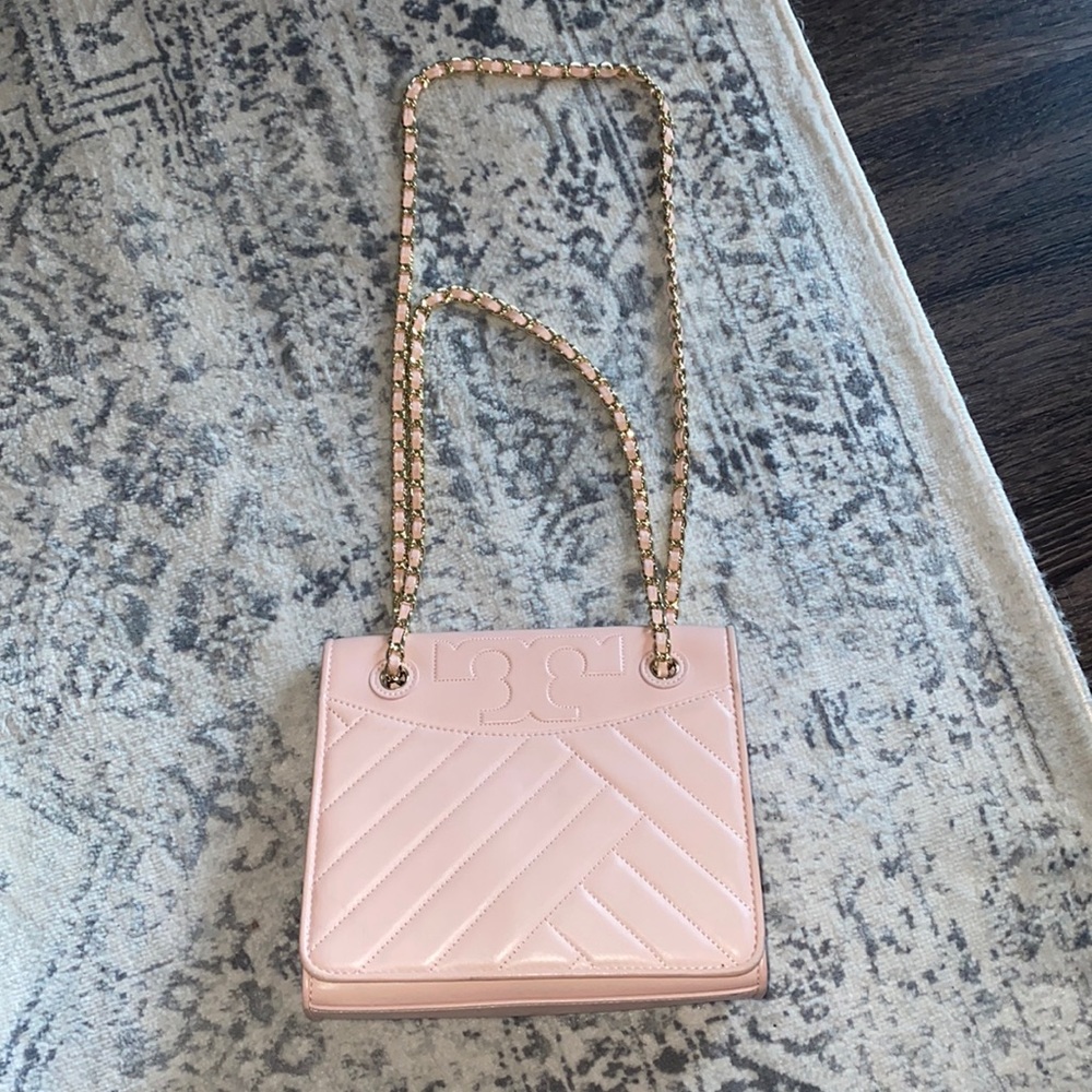Tory Burch quilted flap bag
